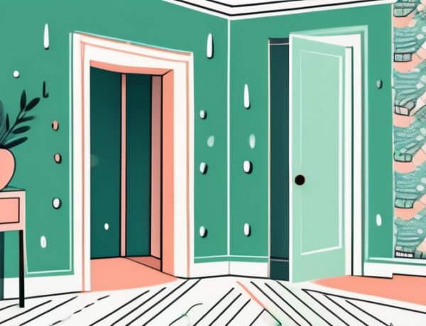 A room with vibrant