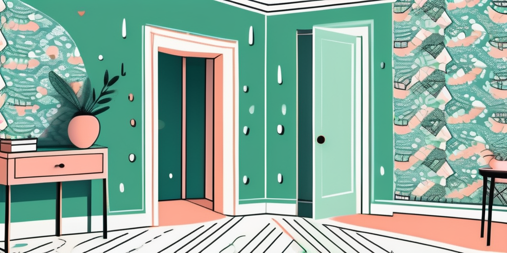 A room with vibrant