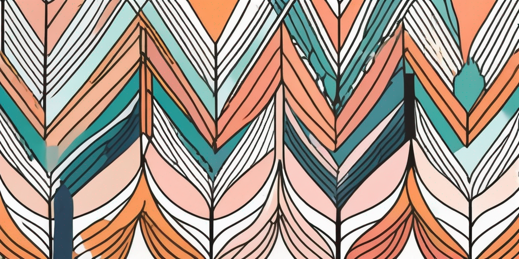 A beautifully patterned wallpaper acting as a backdrop to a room