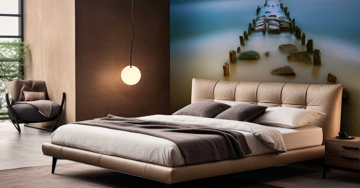 Carta da parati con foto di coste