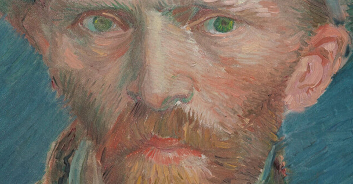 Carta da parati con foto di dipinti di van Gogh
