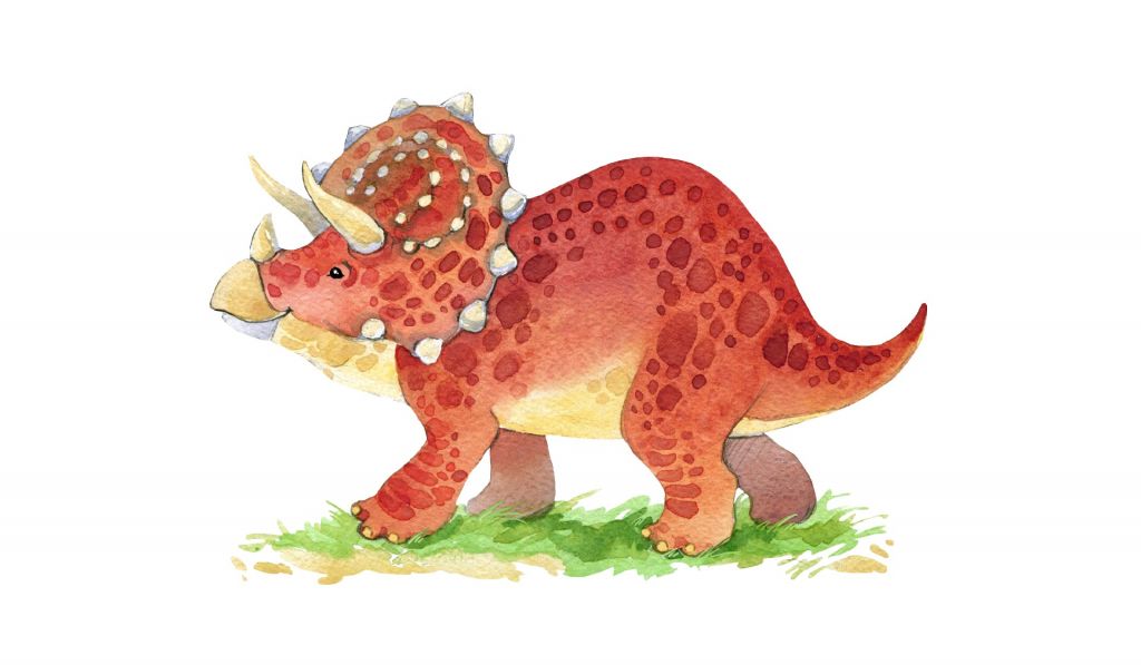 Dinosauro Triceratops carino