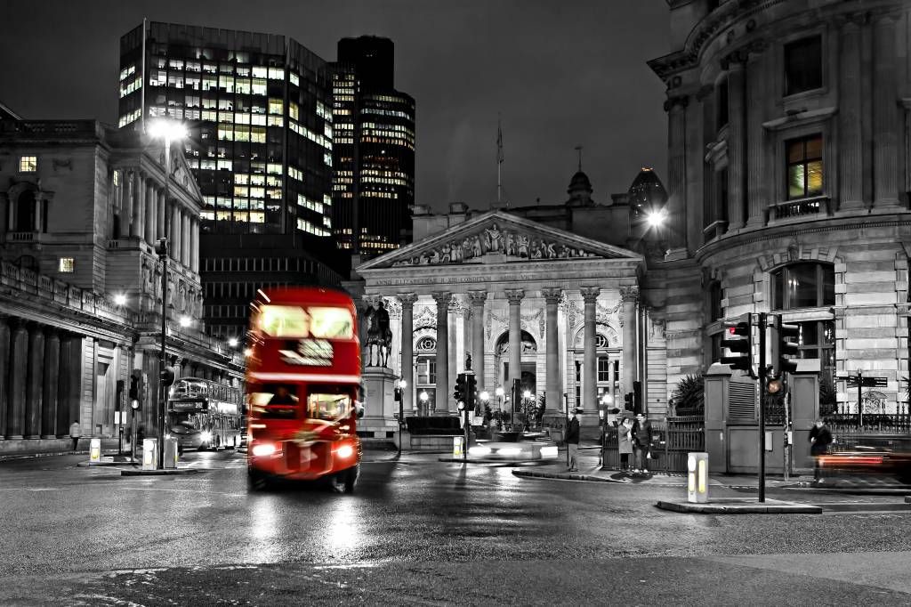 Autobus rosso a Londra
