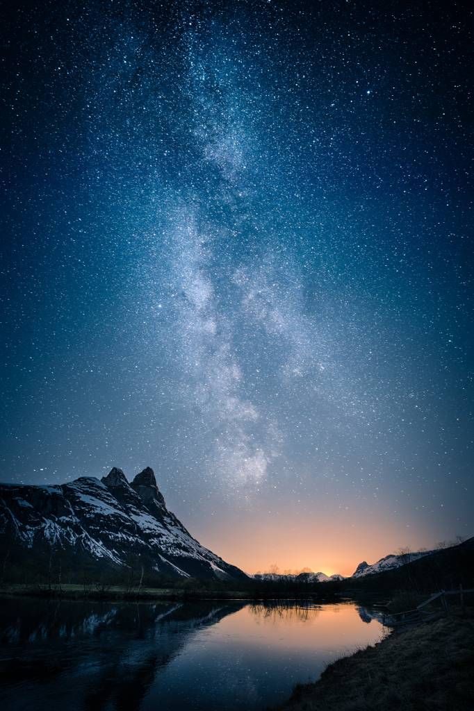 Cielo stellato in Alaska