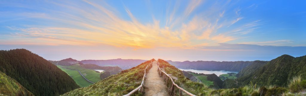 Bellissima zona di montagna in Portogallo
