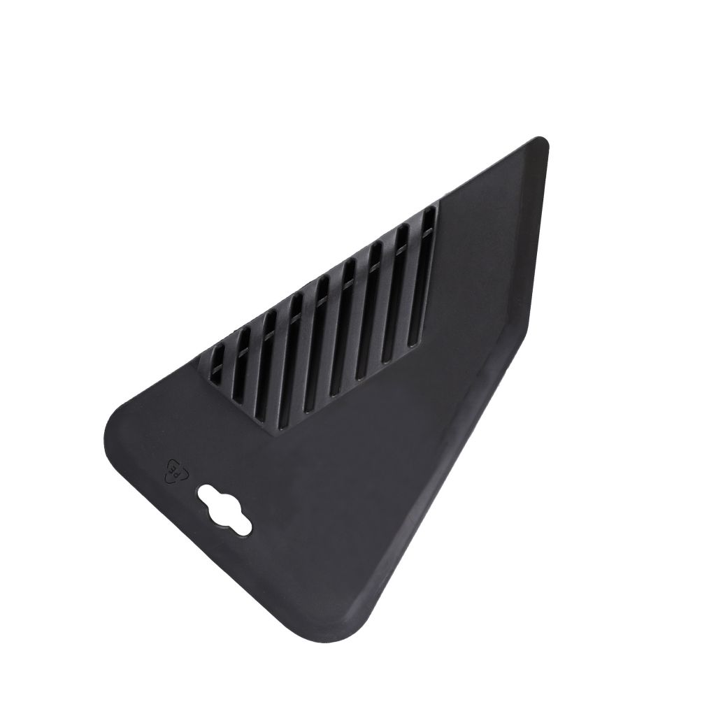 Spatola a pressione in plastica blu