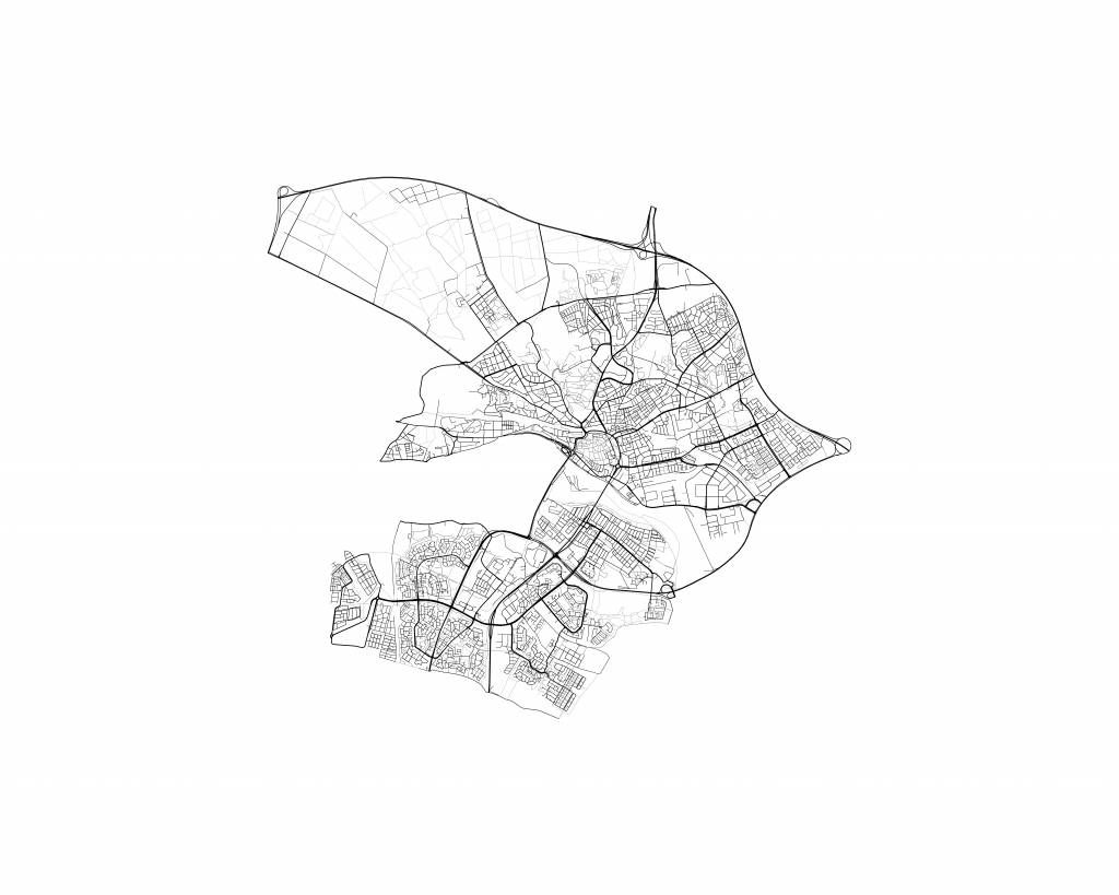 Mappa di Arnhem, bianco