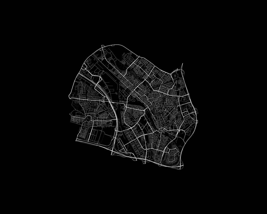 Mappa di Utrecht, nero