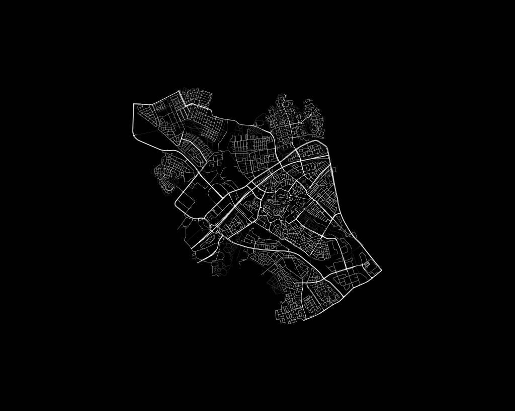 Mappa di Zwolle, nero