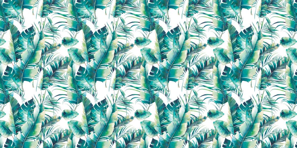 Foglie di palma dipinte