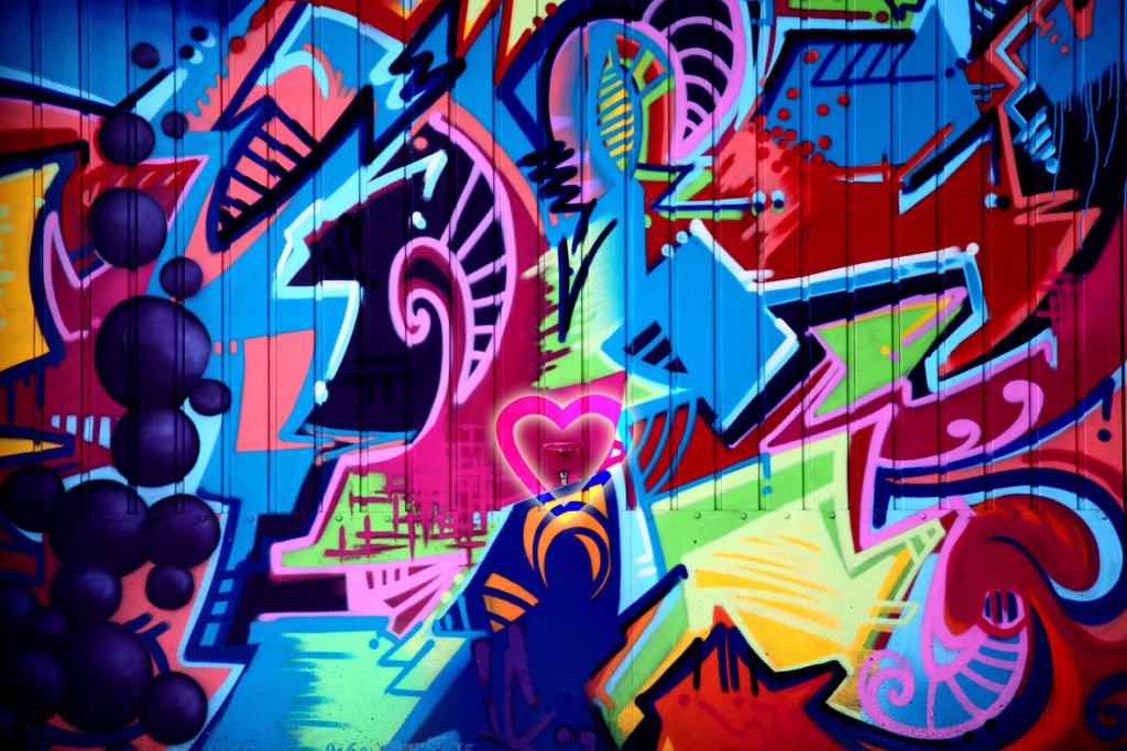 Graffiti al neon