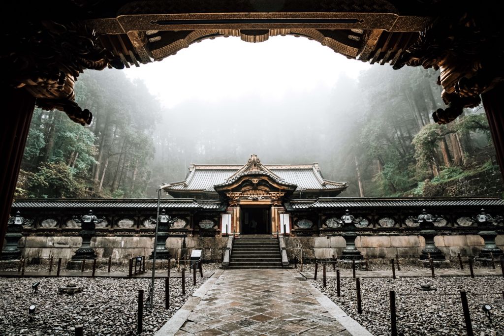 Antico tempio giapponese