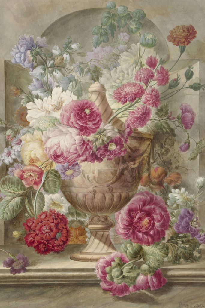 Vaso con fiori, Pieter van Loo