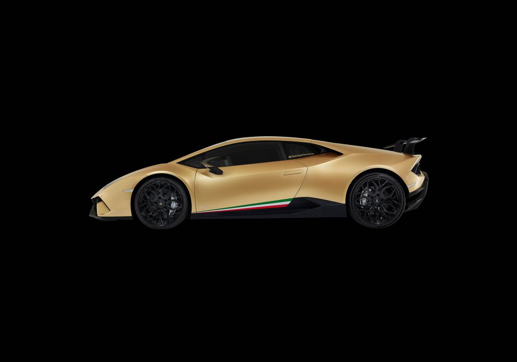 Lamborghini Huracán - Lato, nero