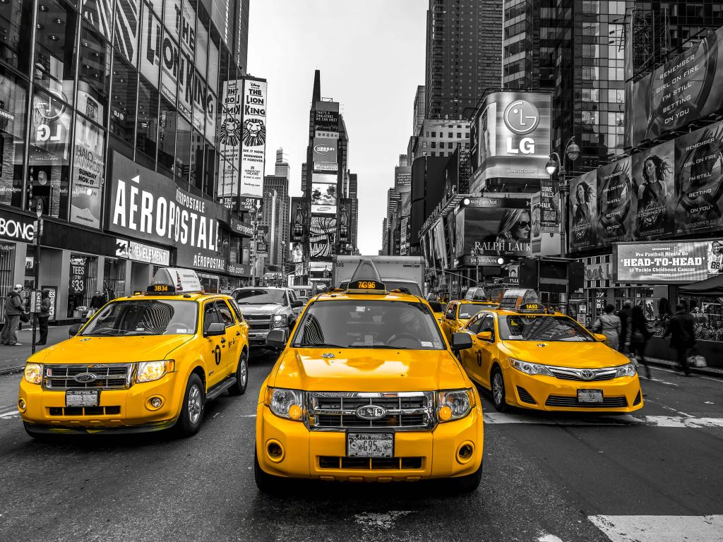 Taxi su Broadway