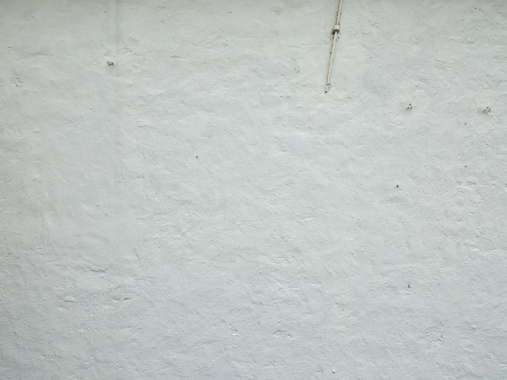 Muro con stucco bianco