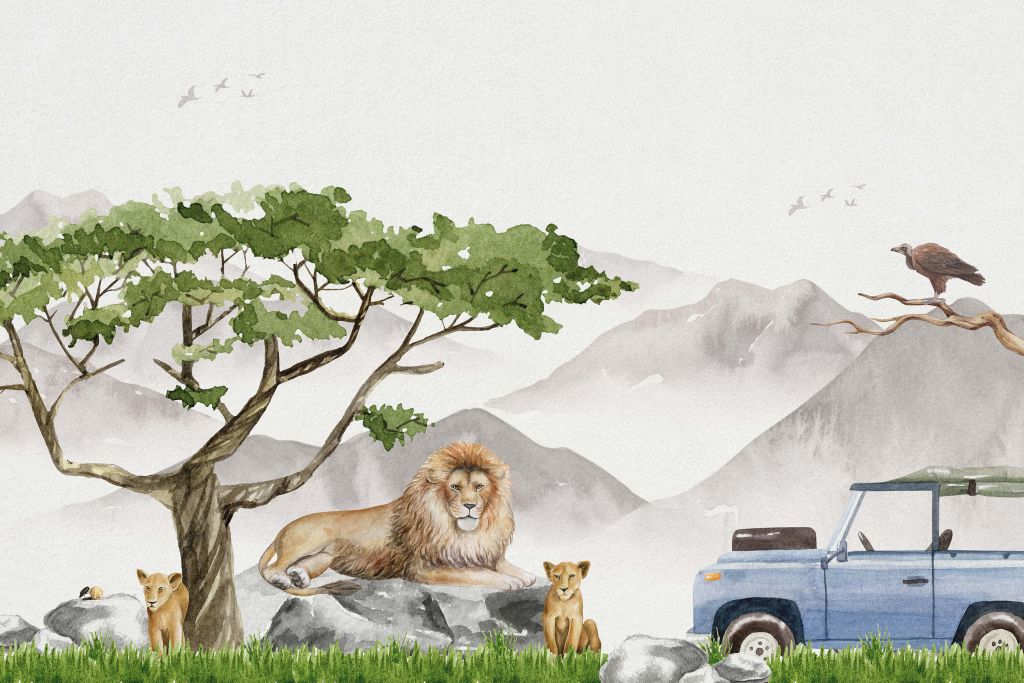 Leone safari