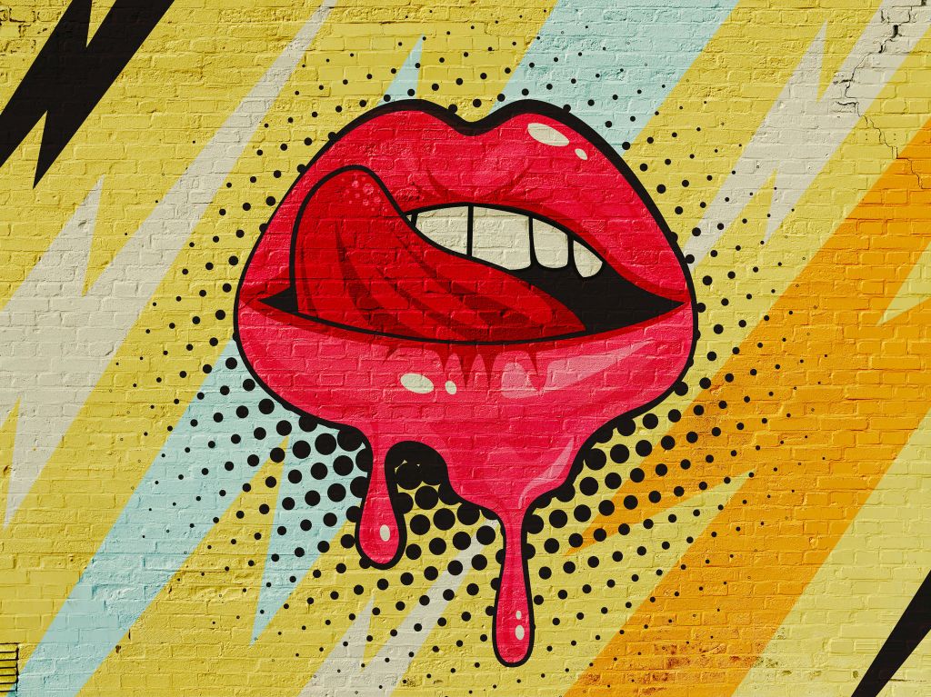 Graffiti di bocca