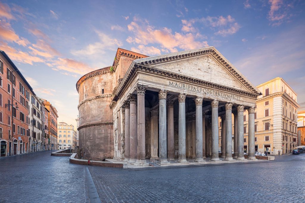 Vista del Pantheon