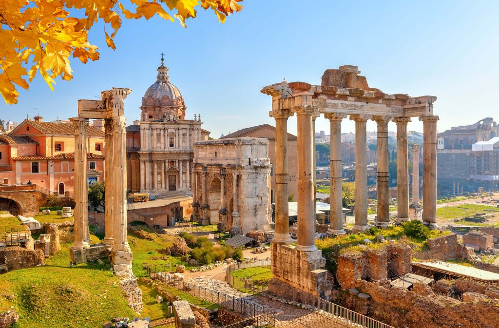 Rovine romane a Roma