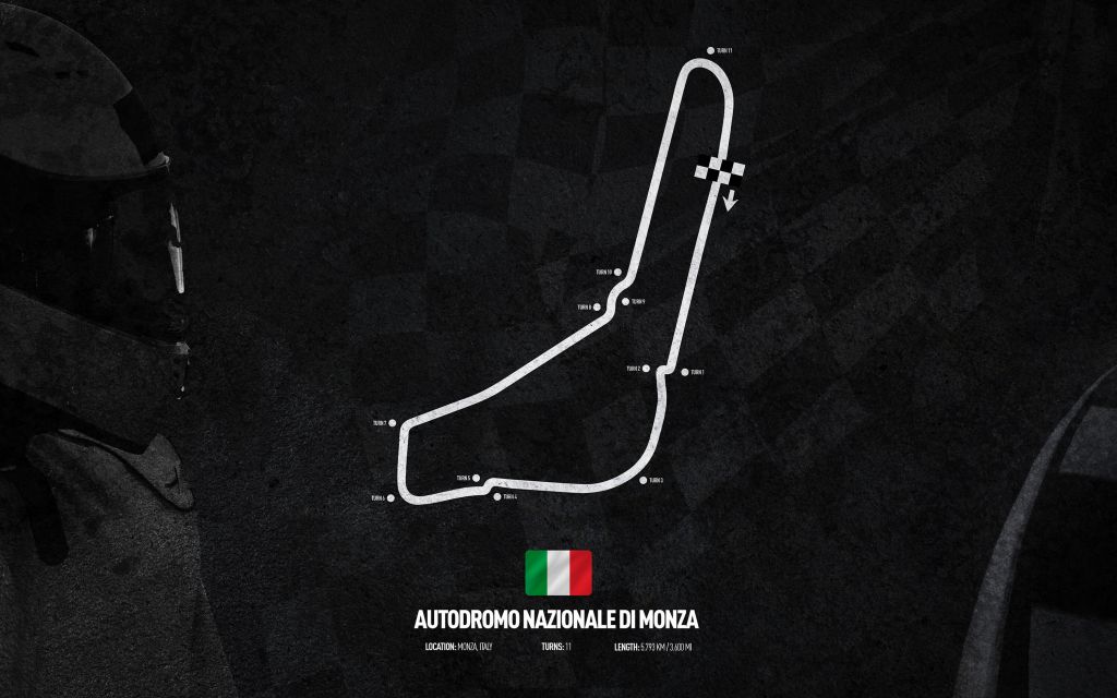 Circuito di Formule 1 - Autodromo di Monza - Italia