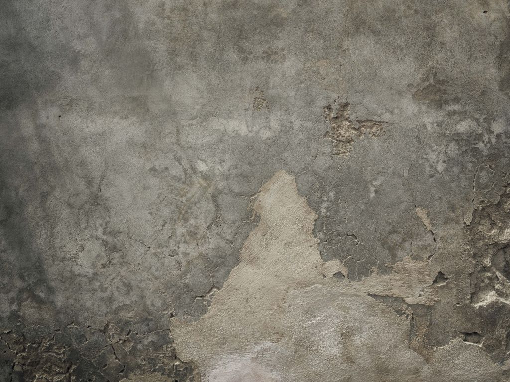 Calcestruzzo fessurato con stucco
