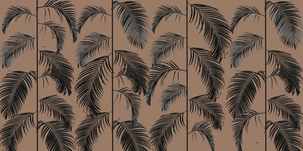 Foglie di palma tropicale