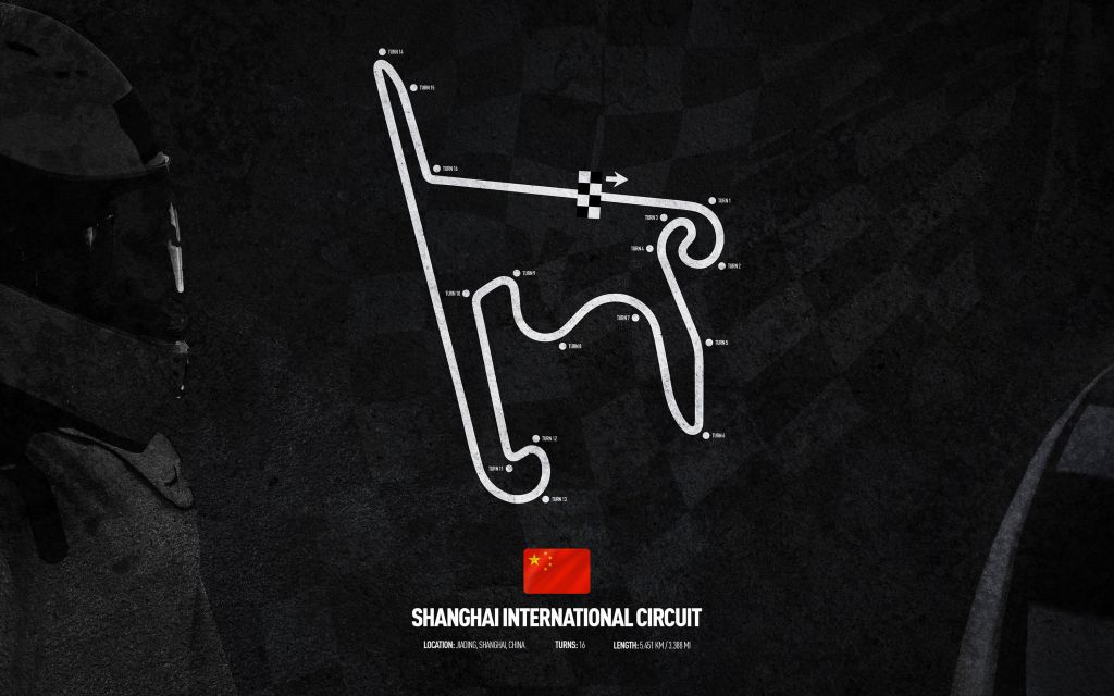 Circuito di Formule 1 - Circuito di Shanghai - Cina