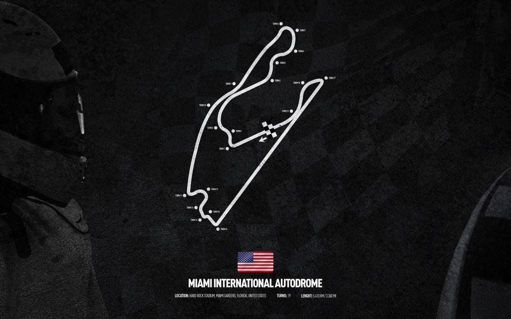 Circuito di Formule 1 - Autodromo internazionale di Miami - Stati Uniti d'America