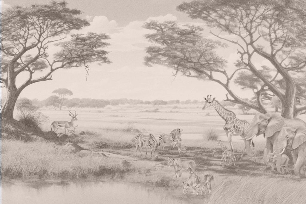 Savana luogo di riposo