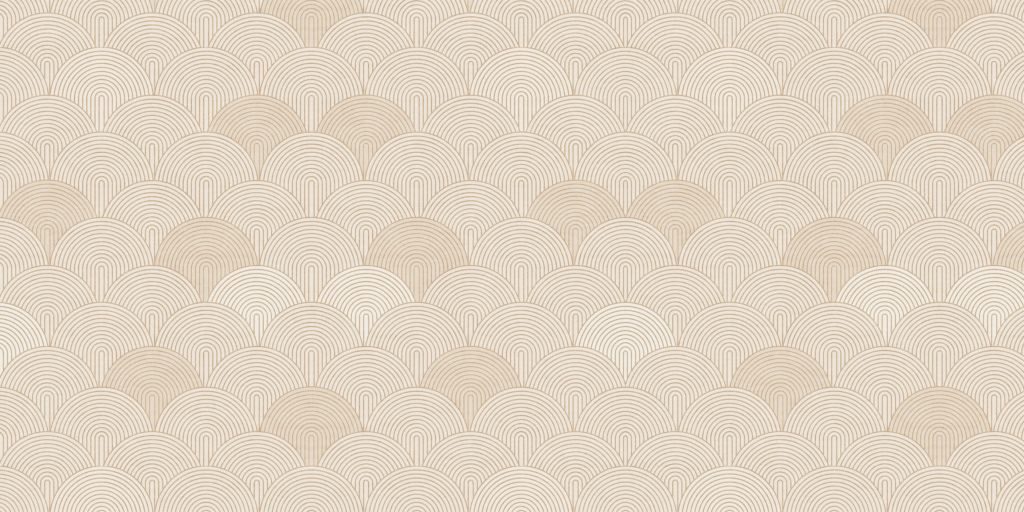 Archi e curve retrò grandi - sabbia neutra