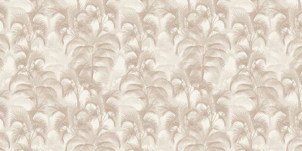 Palme tropicali vintage - beige