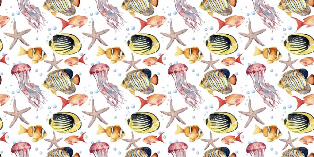 Parata Sottomarina ad Acquerello