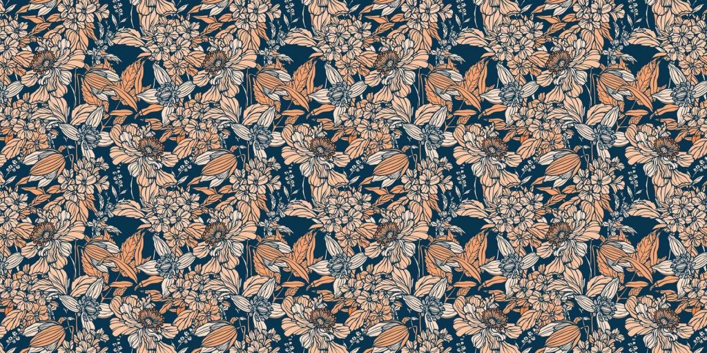 Splendore Floreale del Giardino Notturno