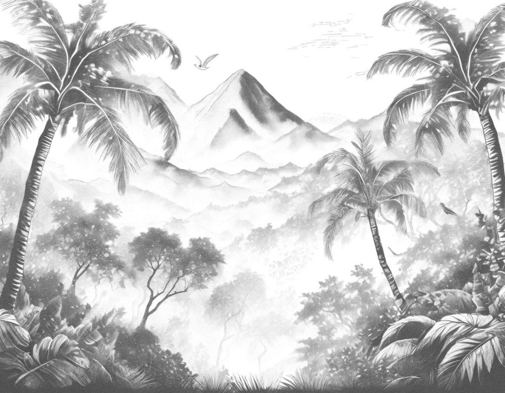 Alba sull'Isola Vulcanica