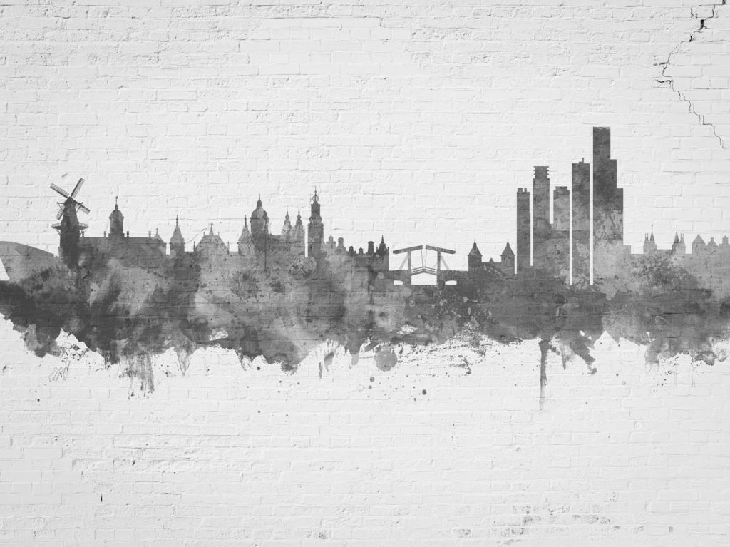 Acquerello skyline, Amsterdam