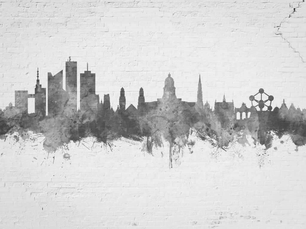 Acquerello skyline, Bruxelles