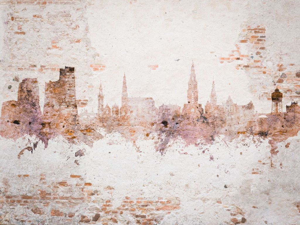 Acquerello skyline, Groninga