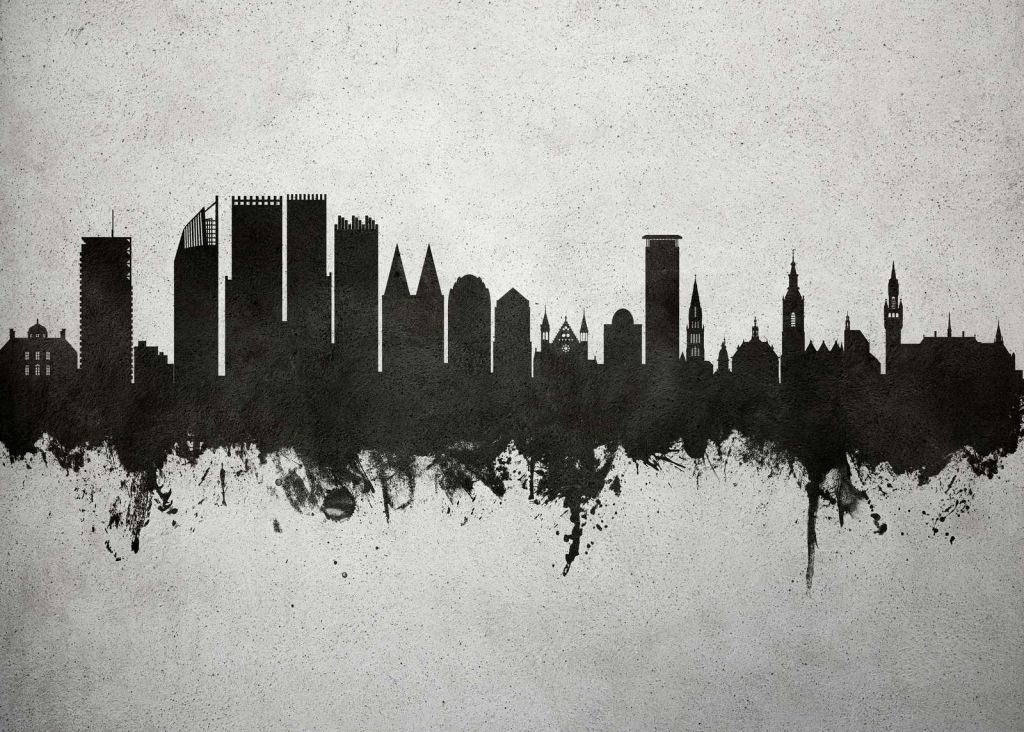 Acquerello skyline, L'Aia