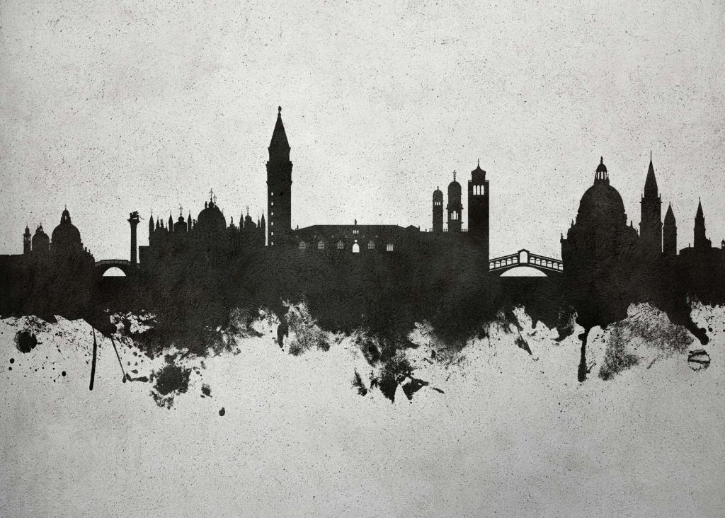 Acquerello skyline, Venezia