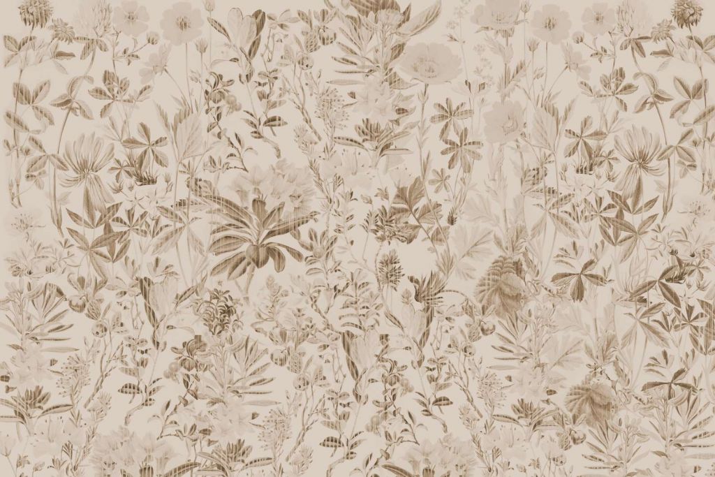 Giardino Gerbarium Sepia Chiaro