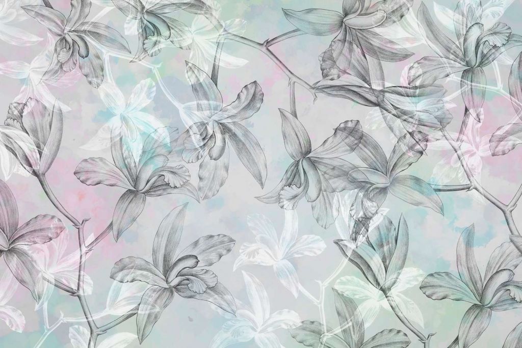 Sogno di Orchidea 2 toni di Verde