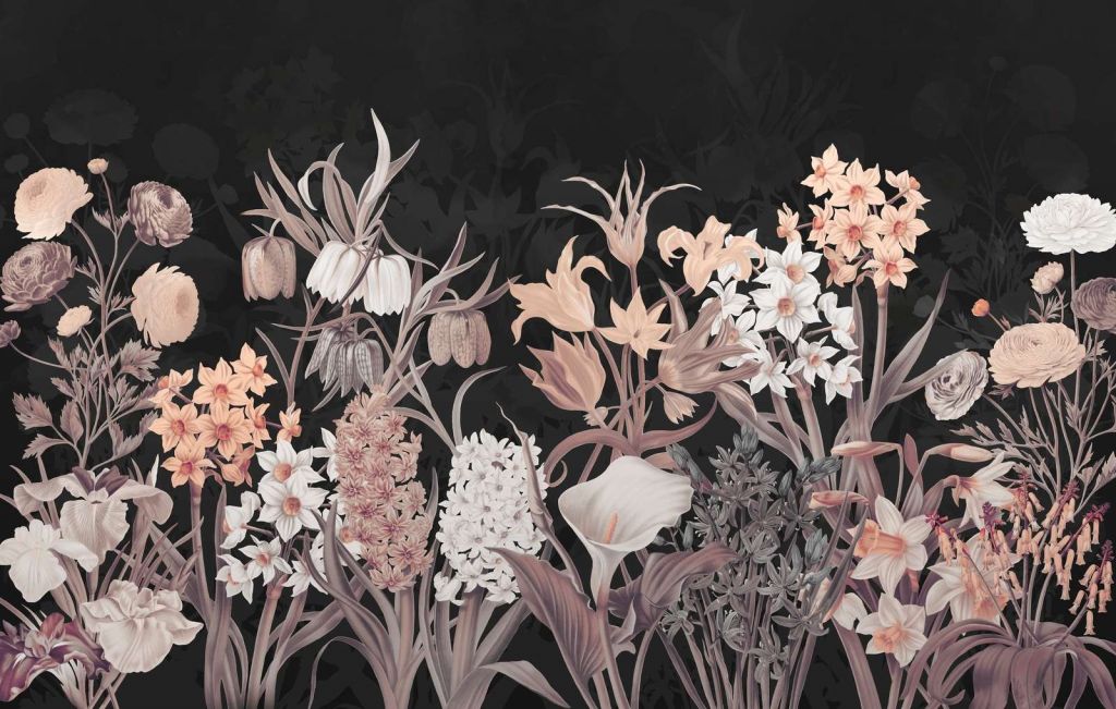 Fiori di Primavera - Sepia Vintage