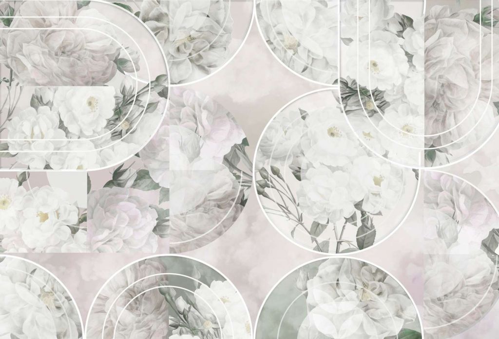 Eleganza Floreale Senza Tempo - Bianco Morbido