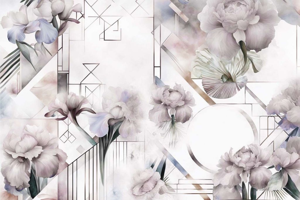 Acquerello Geometria Beige