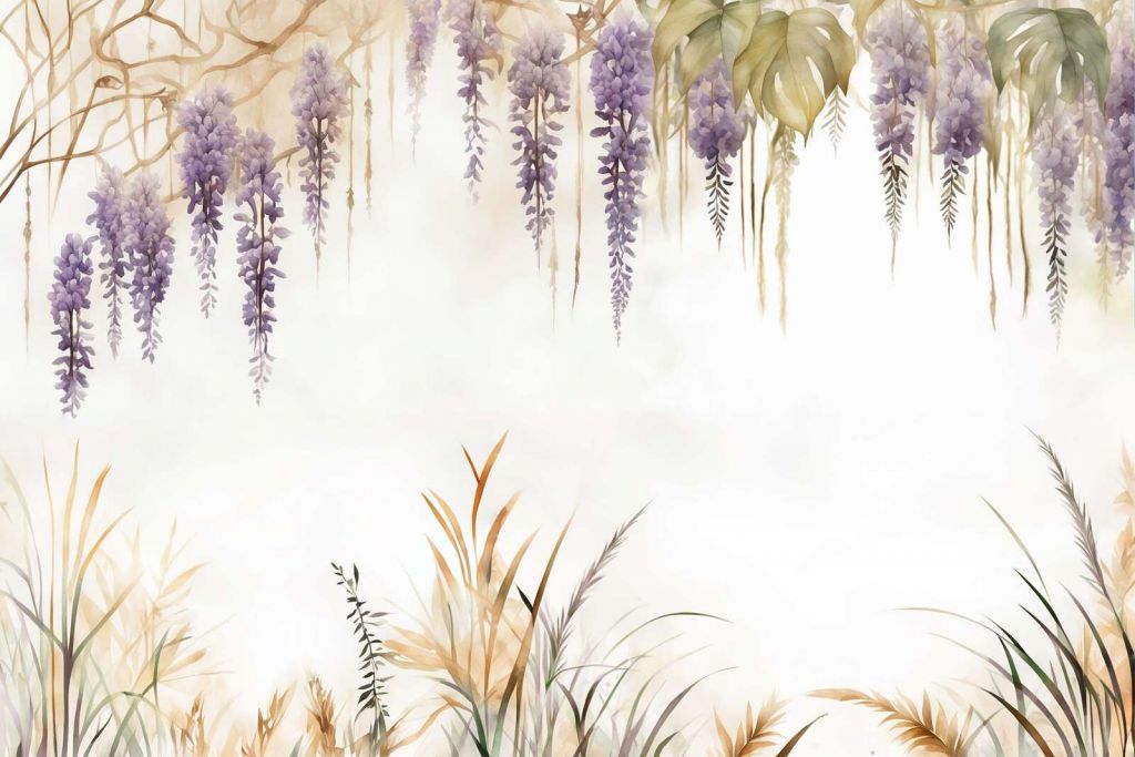 Glicine e Graminacee Blu