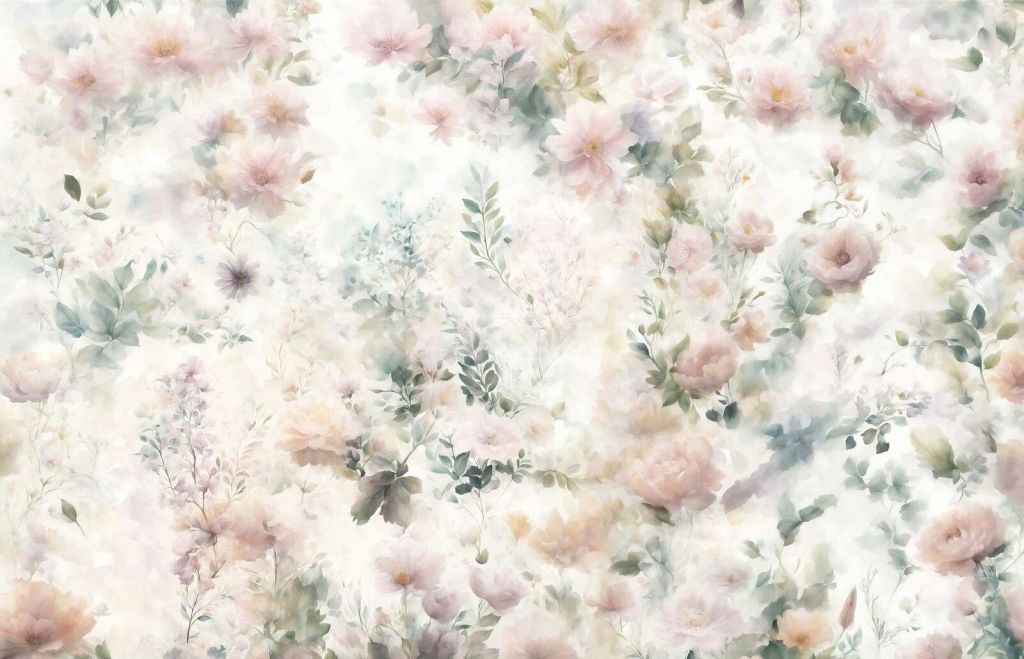 Umore floreale delicato - verde