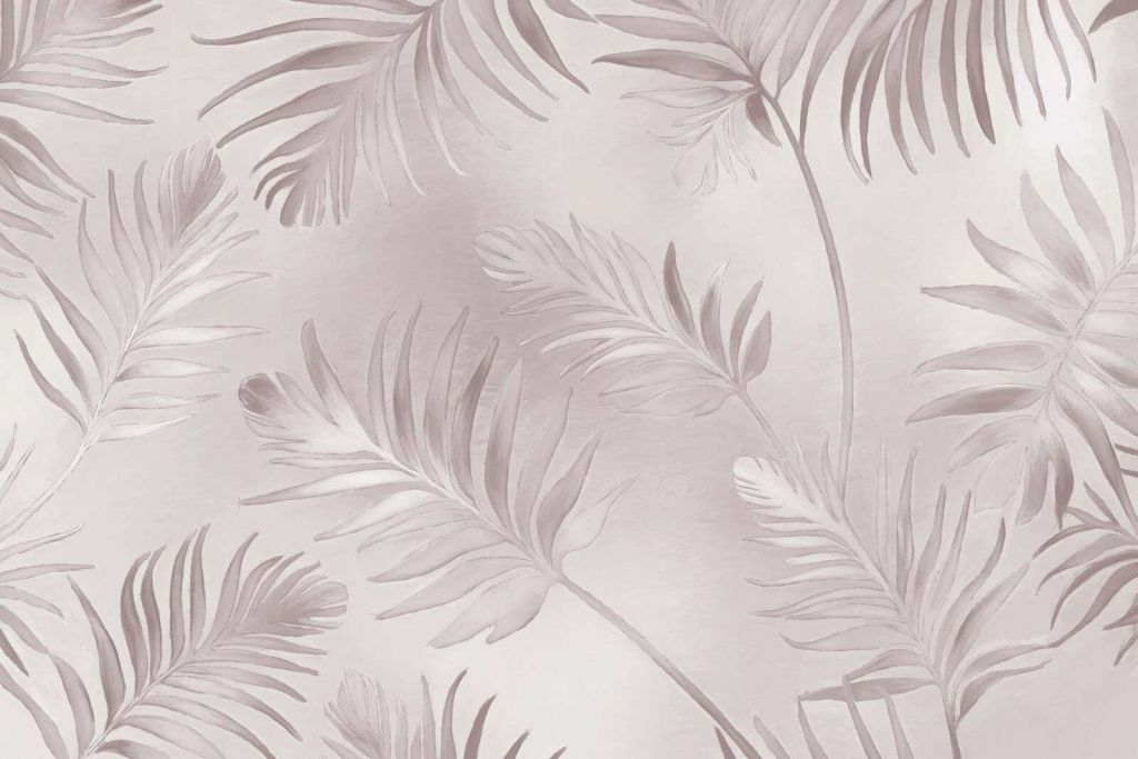 Foglie dorate su grigio scuro chiaro