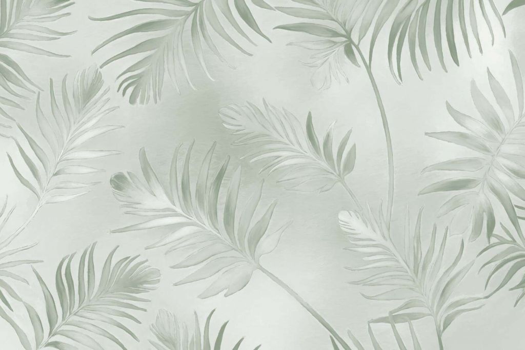 Foglie dorate su crema scuro