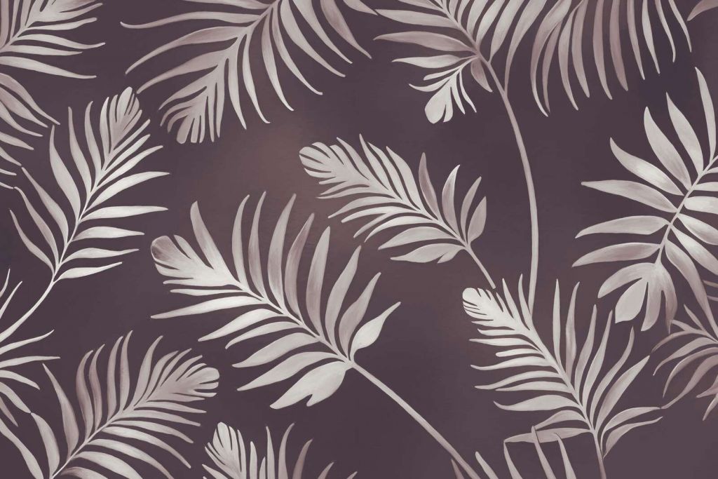 Foglie d'oro su terra scura